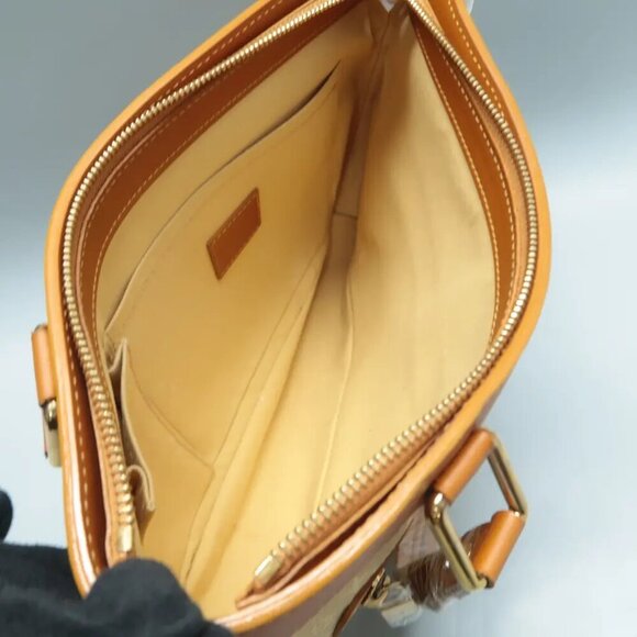 100% Authentic Louis Vuitton  Brown Monogram Cloth Shoulder Bag 778-111024 - Picture 9 of 12